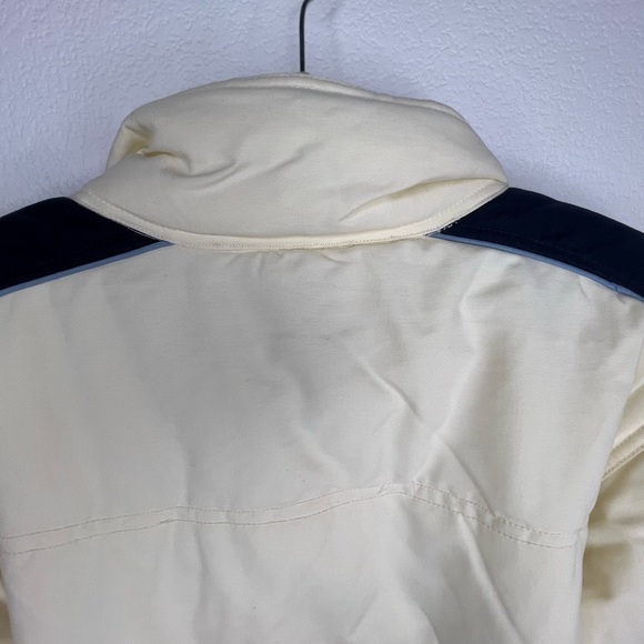 Kool! Italian Puffer Jacket White Milan Designer Winter Women’s Medium EUC - Picture 10 of 16